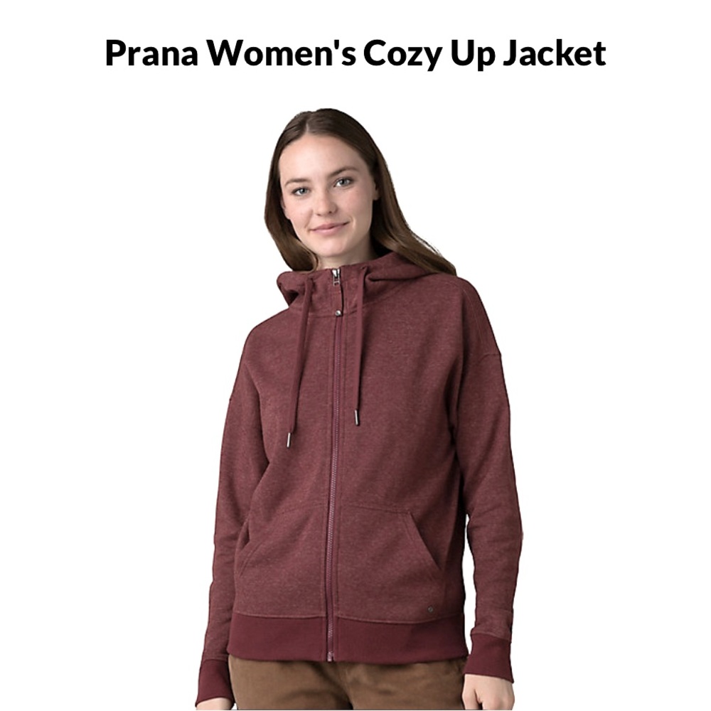 Prana Cozy Up pleat back jacket